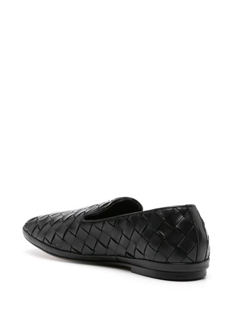 Black interwoven loafers - HENDERSON BARACCO men HENDERSON BARACCO | GUINEAX0NR